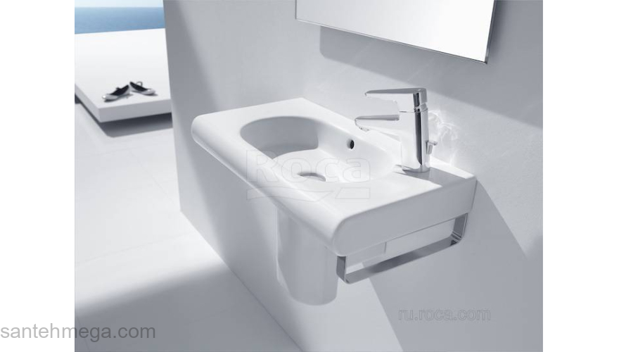 Раковина подвесная ROCA Meridian-N 55x32 32724Y000. Фото