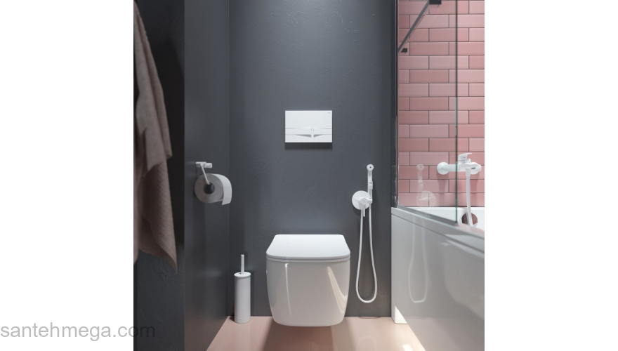 Клавиша смыва универсальная белый Unifix 006 IDDIS UNI06MWi77. Фото