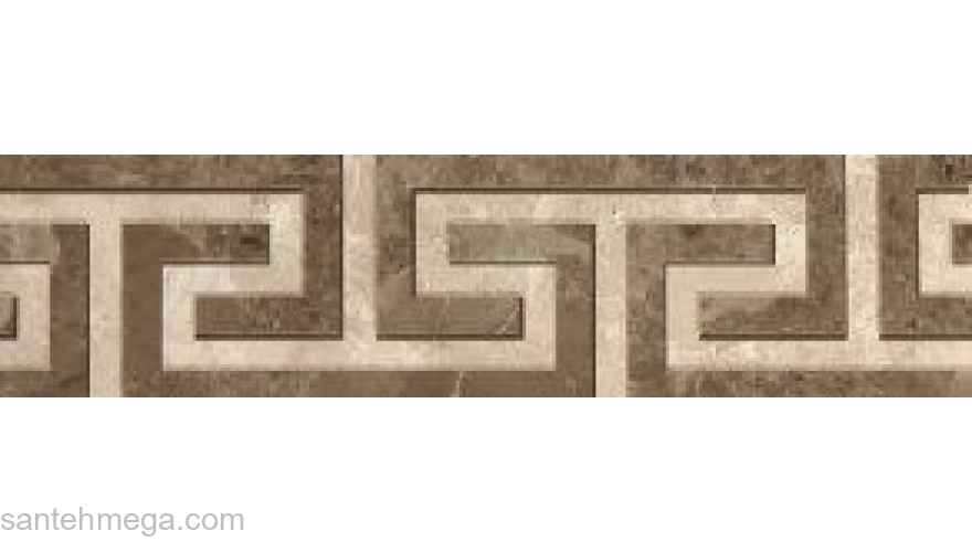 Gracia Ceramica 010212001737 Бордюр Saloni 300х75 brown 02