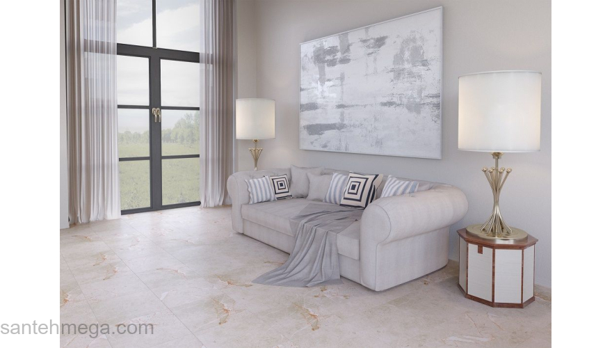 CERSANIT 16163 Керамический гранит Queen 420х420 белый. Фото