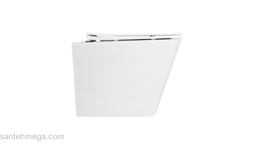 Унитаз подвесной безободковый BELBAGNO DueBB3103CHR/SC. Фото