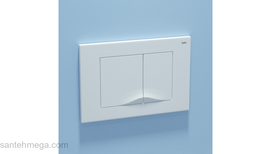 Клавиша смыва универсальная белая Unifix 005 IDDIS UNI05MWi77. Фото