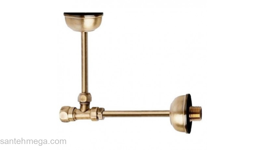 Жесткая подводка воды для бачка MAGLIEZZA Retro 7088-BR бронза. Фото