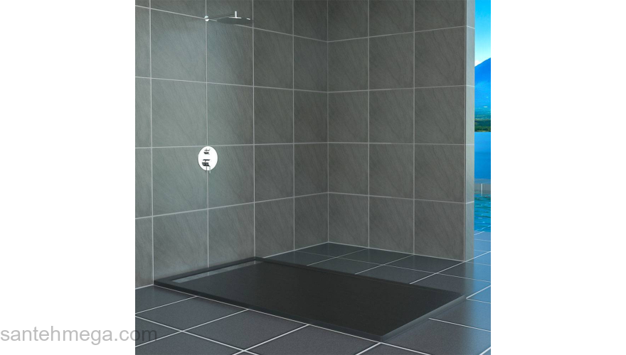 Душевой поддон прямоугольный RGW STM-G 130х80 14202813-02. Фото