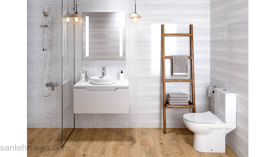 CERSANIT Зеркало LED 050 DESIGN PRO 80 LU-LED050*80-p-Os. Фото