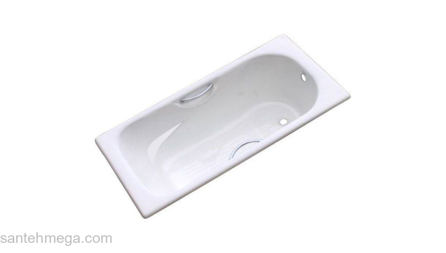 Ванна чугунная с ручками AZARIO SPLIT 160x75. Фото