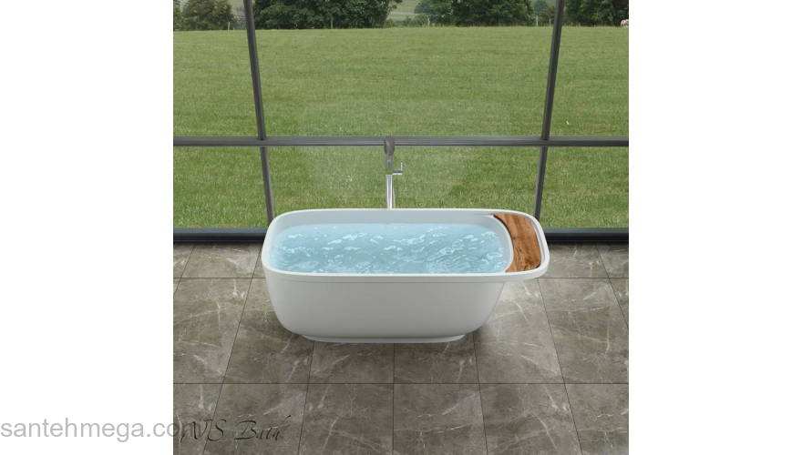 Ванна из литьевого мрамора NS BATH NSB-16572. Фото