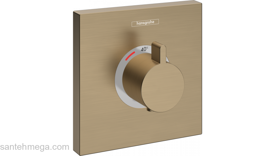 Термостат HANSGROHE  ShowerSelect hflow СМ BBR 15760140, полирован. бронза. Фото