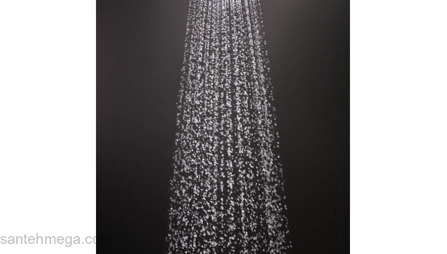 Душевая система Showerpipe 200 1jet с термостатом для ванны Hansgrohe Vernis Blend 26274000, хром. Фото