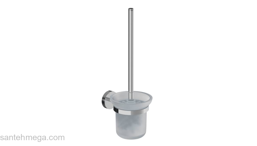 Ерш матовое стекло сплав металлов Sena IDDIS SENSSG0i47 для ванной комнаты. Фото