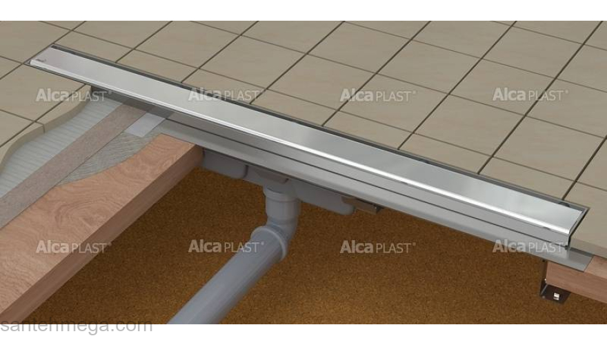 Цельная решетка ALCAPLAST DESIGN-850LN. Фото
