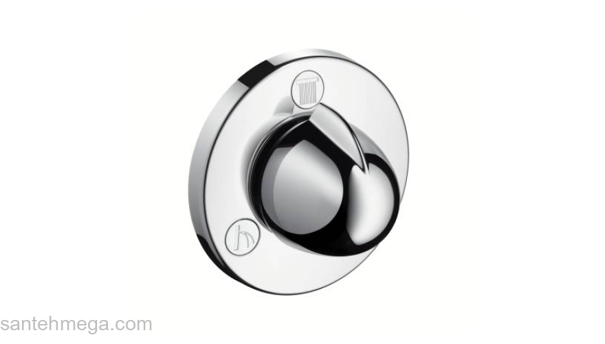 Запорный/переключающий вентиль HANSGROHE Trio/Quattro E 15931000. Фото