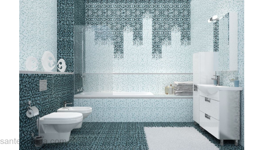 CERSANIT GL7H221 Спецэлемент стеклянный Glass 40х350 сиреневый