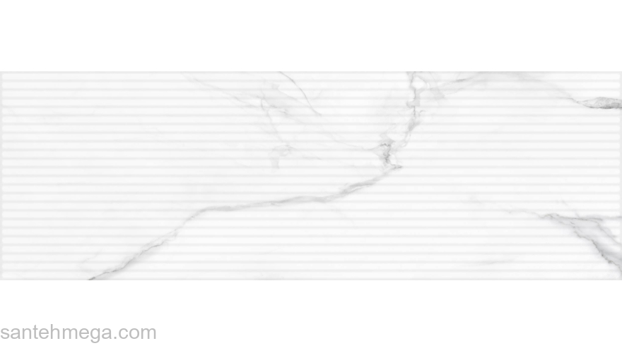 Gracia Ceramica 010100001301 Плитка облицовочная Marble 300х900 glossy white 02. Фото