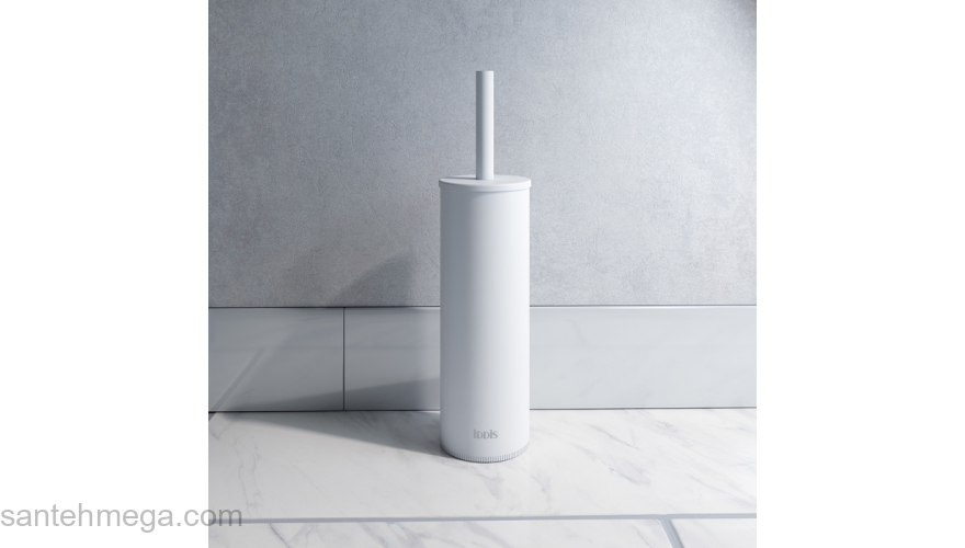 Ерш нержавеющая сталь белый 01 IDDIS BRUWT0i47 для ванной комнаты. Фото