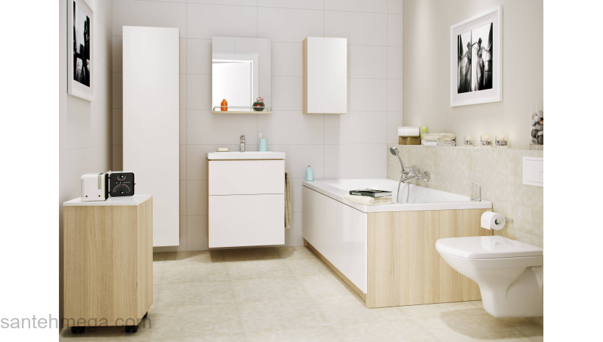 CERSANIT Акриловая ванна SMART 170 правая WP-SMART*170-R. Фото