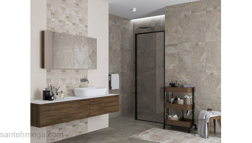 Azori 588882002 Декор Stone 315х630 flower