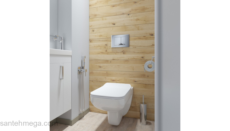 Клавиша смыва универсальная хром Unifix 005 IDDIS UNI05CHi77. Фото