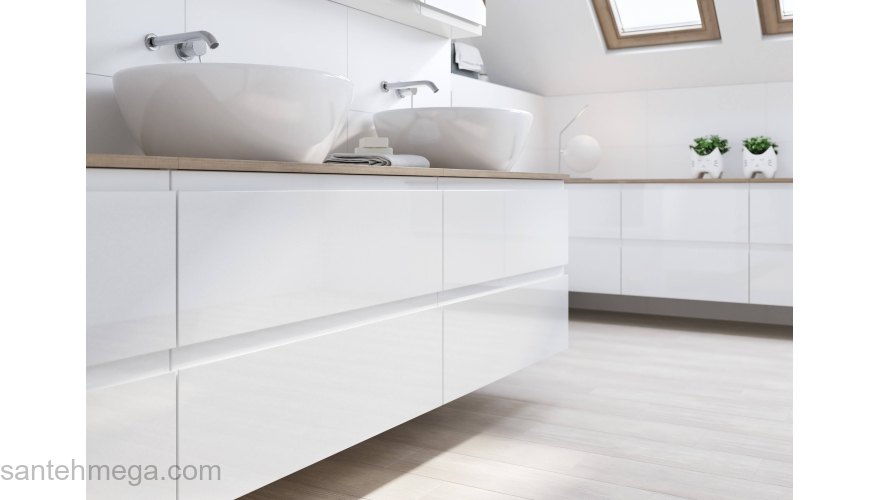 CERSANIT Зеркало-шкафчик MODUO 40 LS-MOD40/Wh. Фото