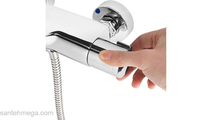 Смеситель для ванны с термостатом IDDIS Thermolife THESB00I74. Фото