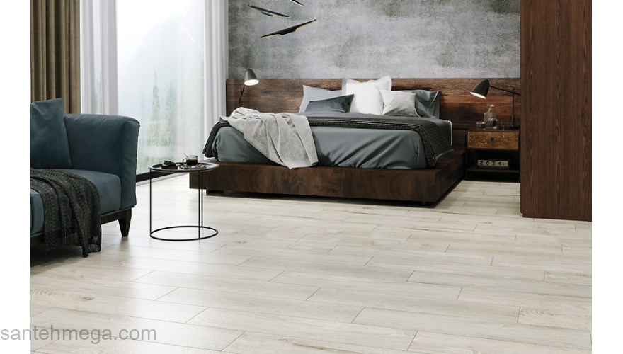 CERSANIT 15979 Керамический гранит Wood Concept Prime 218х898 серый. Фото