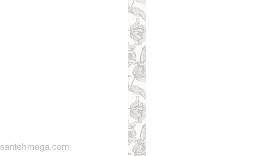 Azori 585071001 Бордюр Mallorca 75х630 grey floris