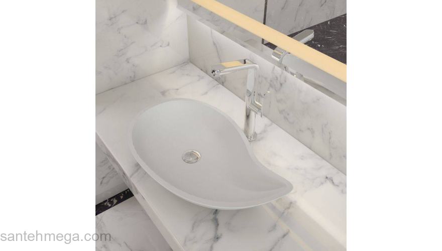 Раковина NS BATH NST-6538G (глянцевая) 65х38. Фото