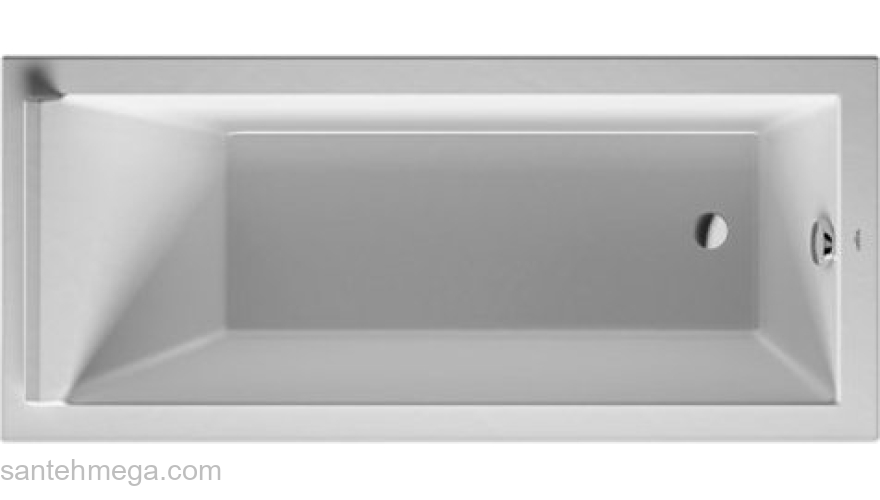 Акриловая ванна DURAVIT Starck New 170х75 700335000000000. Фото