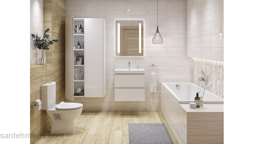 CERSANIT AN2G011 Вставка Atria 200х440 бежевый