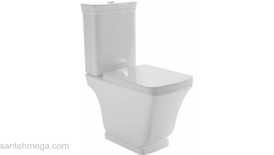 Унитаз напольный MULTI CERAMICA GLOBO SPA Relais Vasi e Bidet 63.36 RE003.BI. Фото