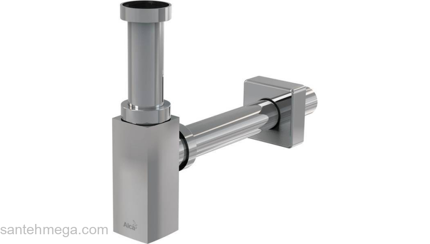 Сифон для умывальника ALCAPLAST A401. Фото