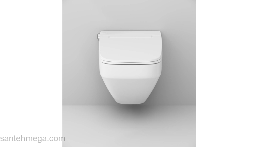 Унитаз подвесной безободковый FlashClean, с крышкой-биде AM.PM Inspire 2.0 CCC50A1700SC. Фото