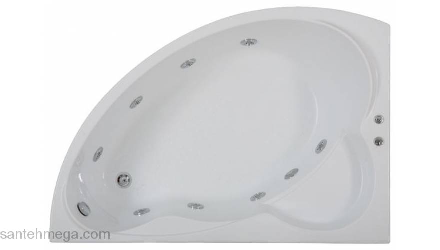 Ванна BAS Лагуна 170х110. Фото