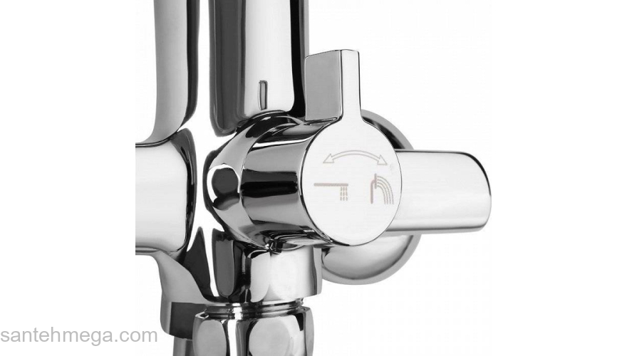 Смеситель для ванны Nelson Milardo NELSB00M02. Фото