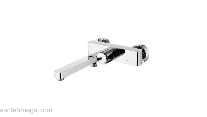 Смеситель для ванны с управлением Push Control Slide IDDIS SLISBBTi02WA. Фото