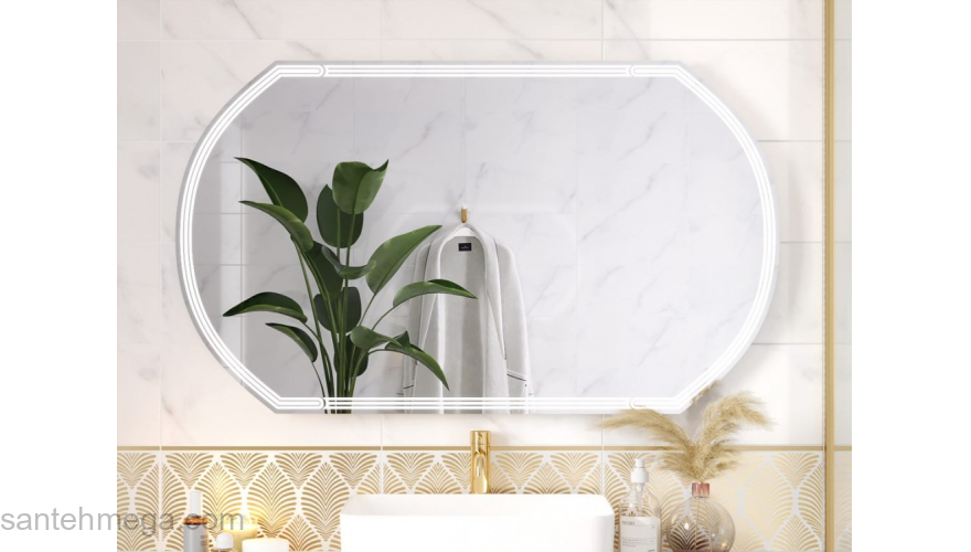 CERSANIT Зеркало LED 090 DESIGN 120 LU-LED090*120-d-Os. Фото