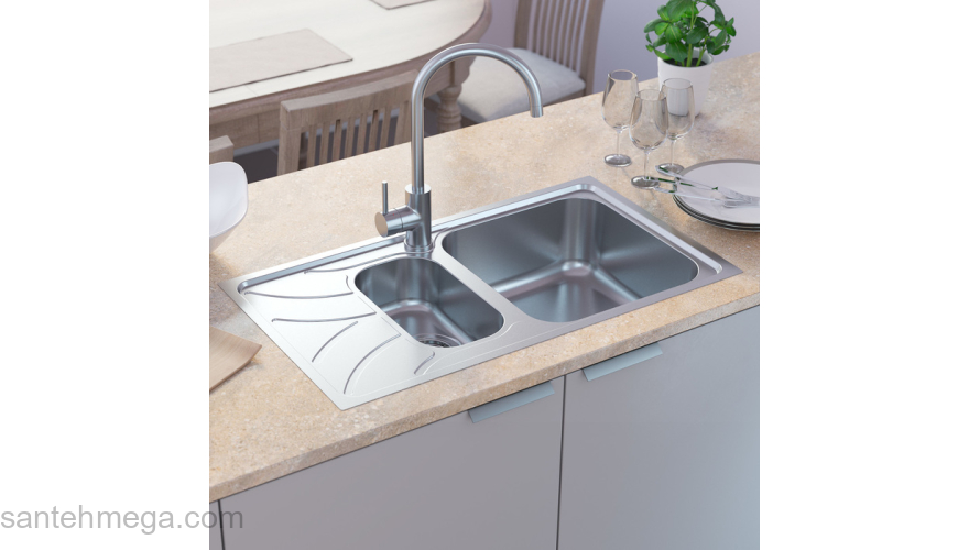 Кухонная мойка IDDIS Arro ARR78SZi77K. Фото