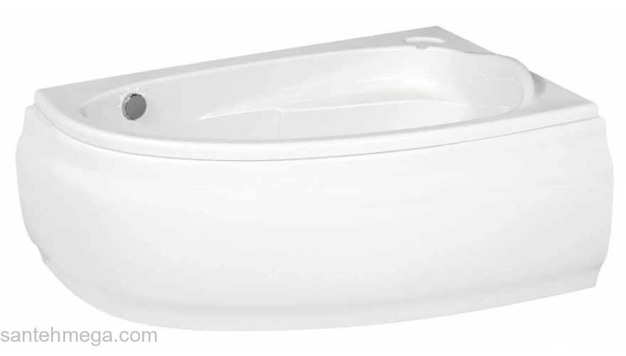 CERSANIT Акриловая ванна JOANNA 140 правая WA-JOANNA*140-R. Фото