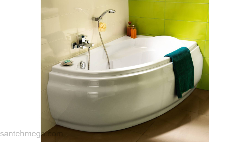 CERSANIT Акриловая ванна JOANNA 150 правая WA-JOANNA*150-R. Фото