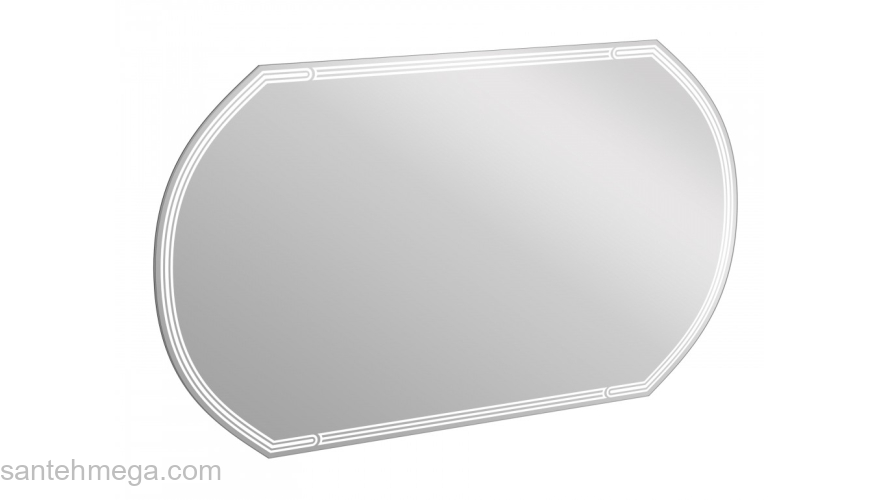CERSANIT Зеркало LED 090 DESIGN 120 LU-LED090*120-d-Os. Фото