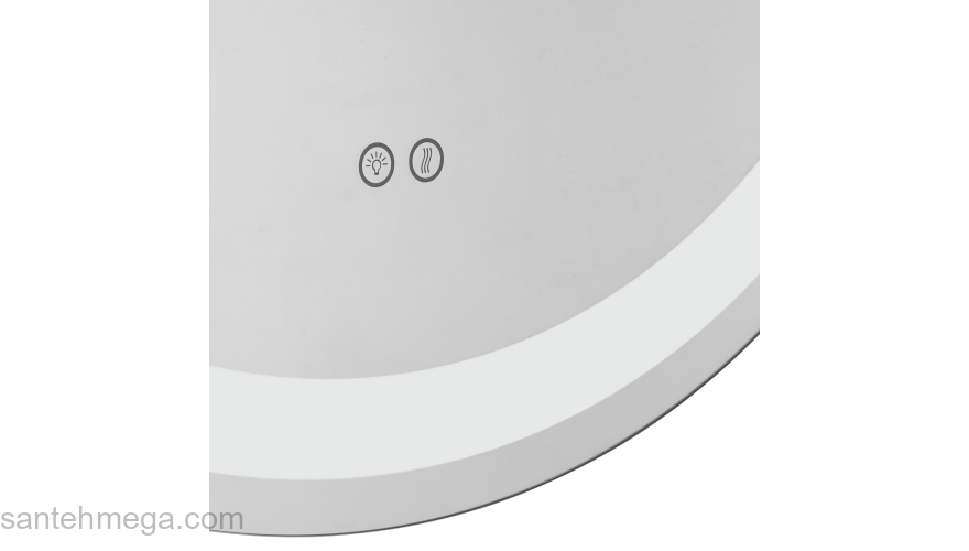 Зеркало AQUATON Анелло 85 1A260802AK010. Фото