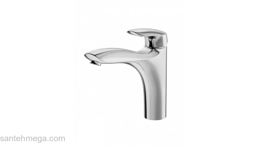 F5300032 Bliss L, смеситель для кухни, излив 195 мм, хром, шт AM.PM Bliss L F5300032. Фото