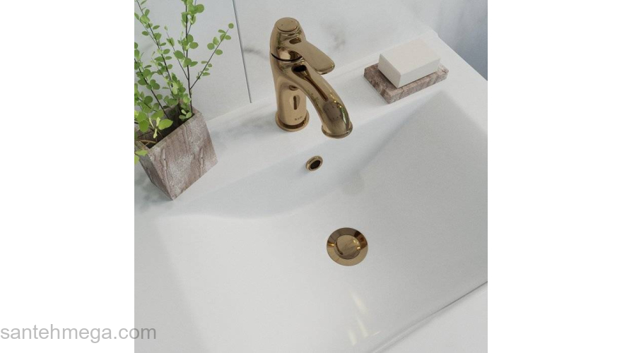 Выпуск для умывальника Cloud золото IDDIS CLOG000i88. Фото