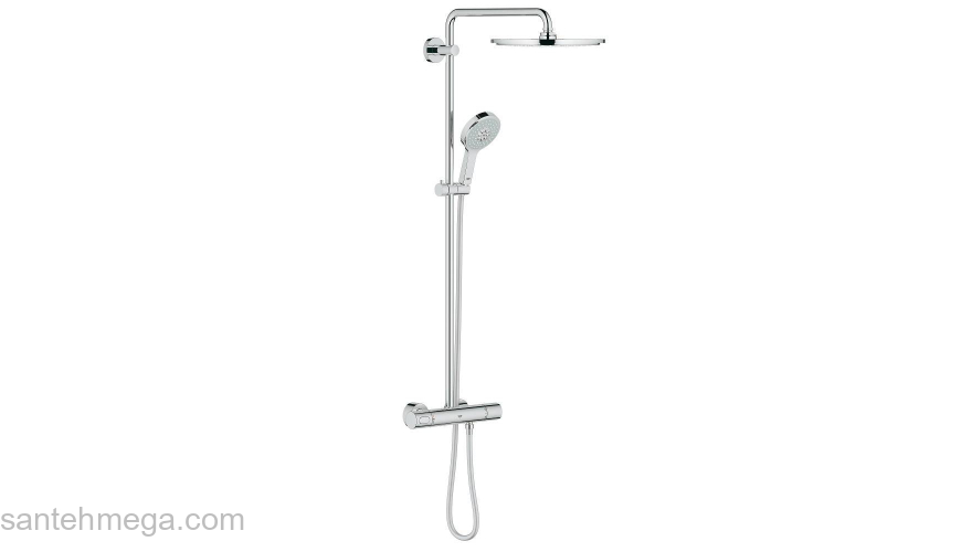 GROHE 27968000 Rainshower Душевая система с термостатом для душа с верхним душем Rainshower Cosmo 310 мм. Фото