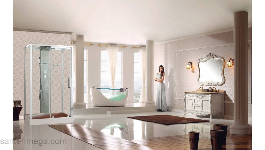 Душевая кабина Acquazzone Helena 120SL-R. Фото