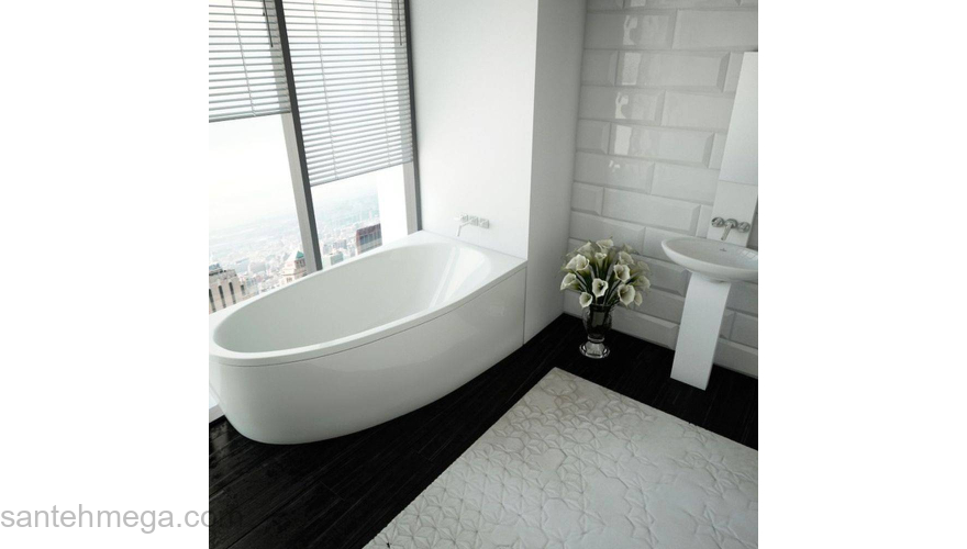 Ванна АКВАТЕК Дива 160х90 EFVADL160. Фото