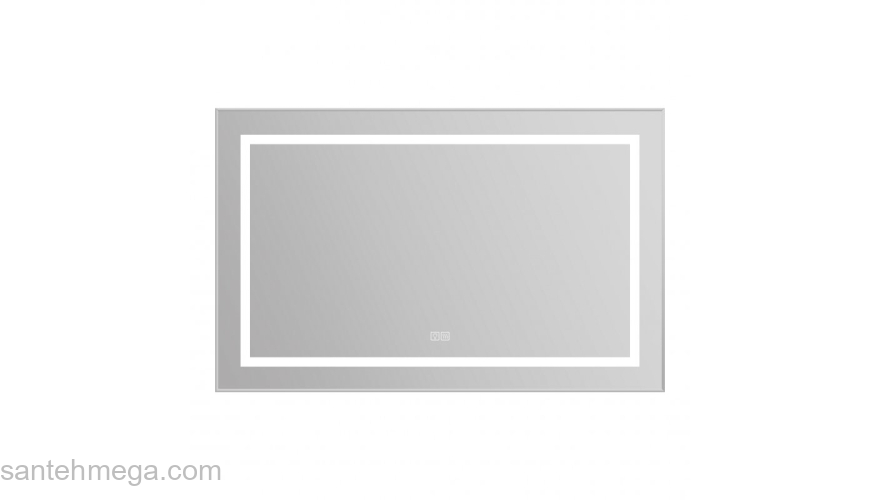 Зеркало BELBAGNO Kraft 109х69 SPC-KRAFT-1085-685-TCH-WARM. Фото