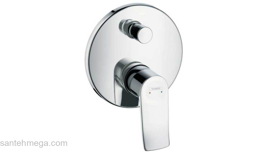 Смеситель для ванны Hansgrohe Metris 31493000. Фото