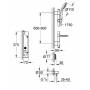 Душевой гарнитур GROHE Euphoria F-Digital 36299000. Фото