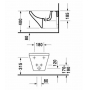 Биде подвесное DURAVIT DURASTYLE 2282150000. Фото